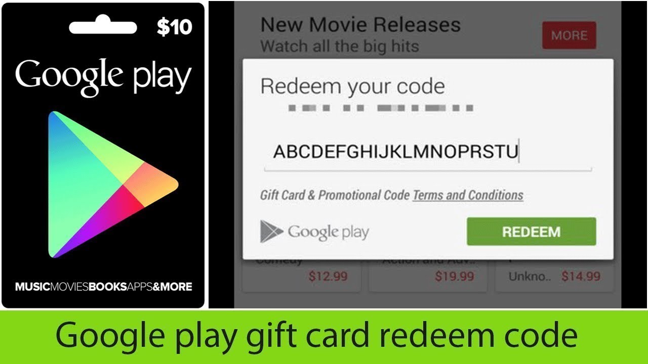 google play free codes