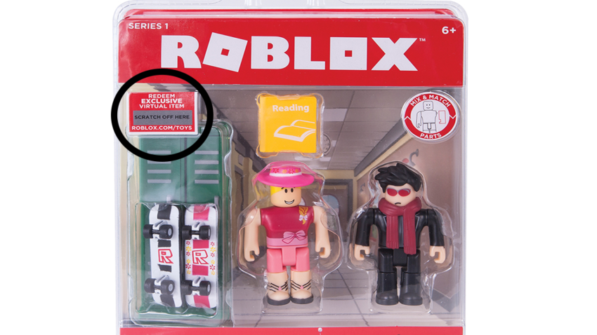 Redeeming in ROBLOX toy codes, Roblox