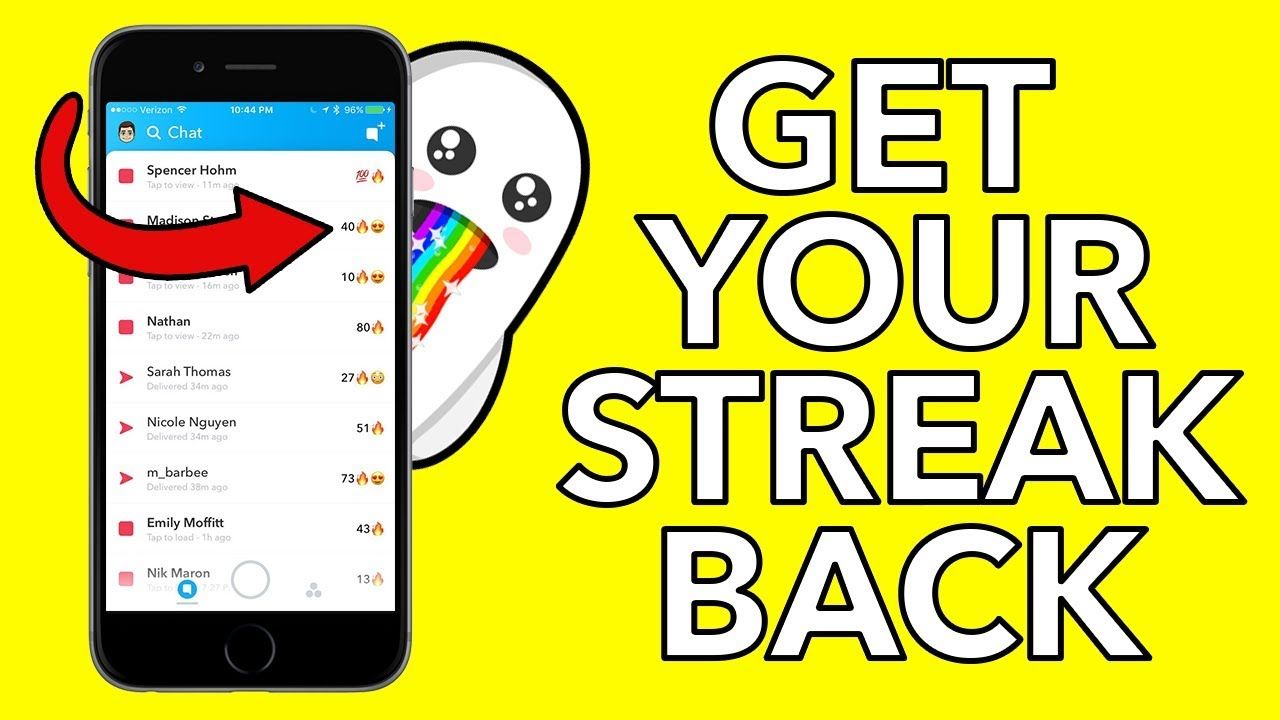 How To Get Snapchat Streak Back? - Aesir Copehagen