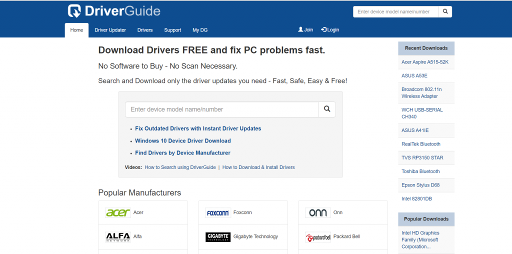 best free driver updater for windows 10