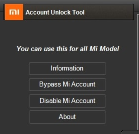 mi account unlock tool for mac mi account unlock tool for mac
