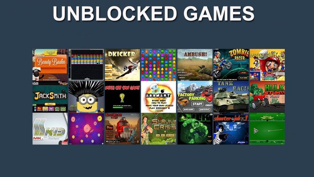 Top Five Unblocked Game Sites