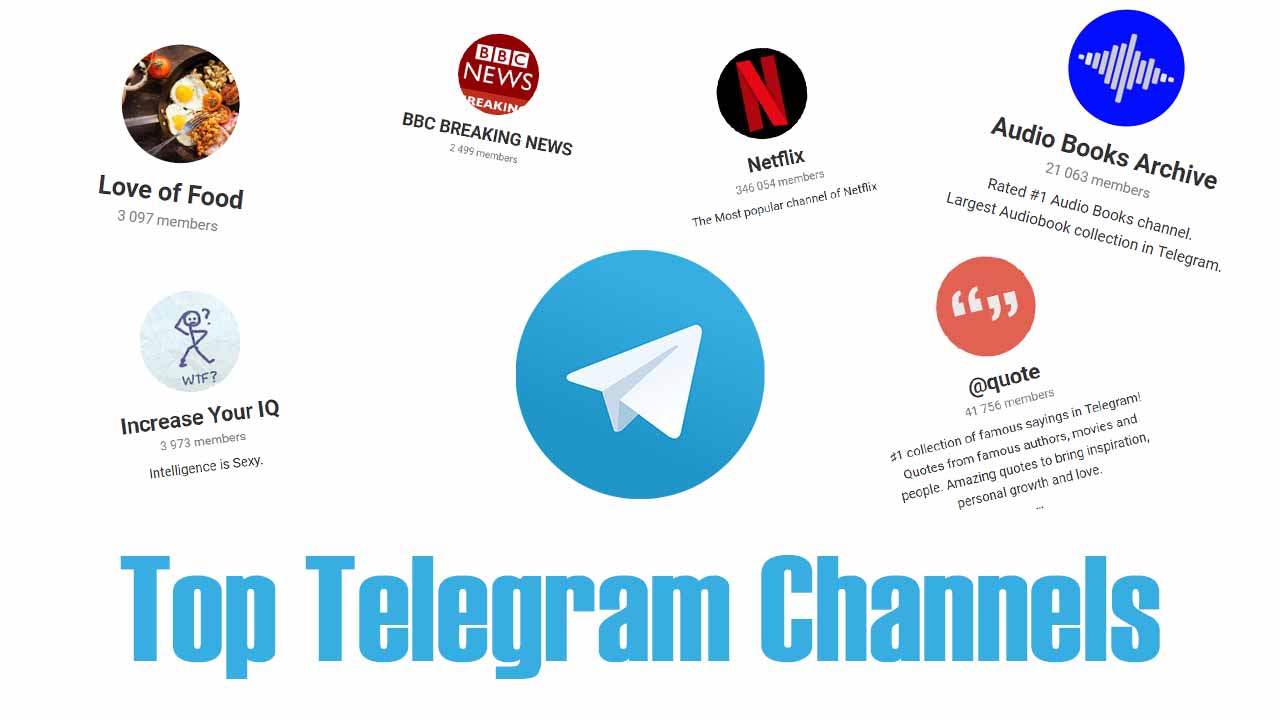 70+ Best Telegram Channels to Get Everything for Free